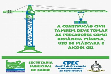 Foto - ORIENTAÇÕES DIVERSAS NO COMBATE AO COVID-19